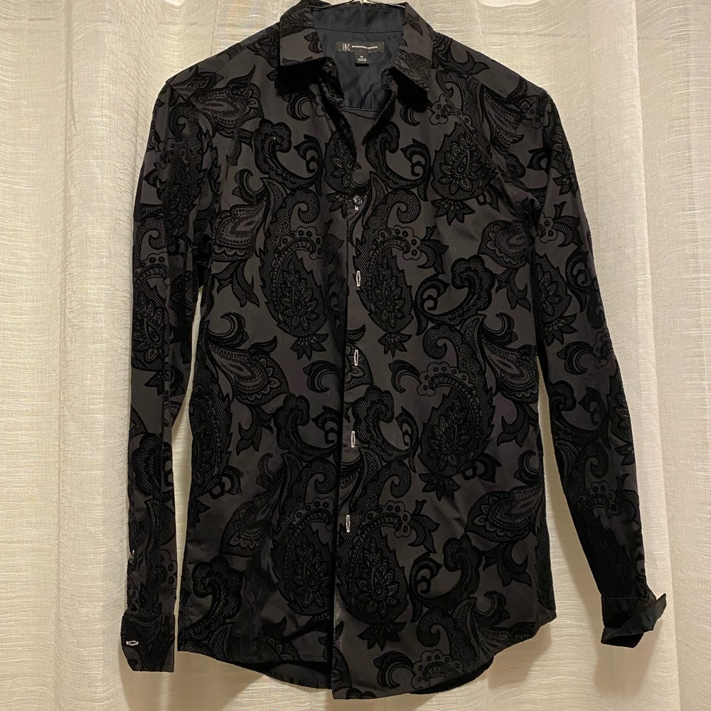Black dress shirt